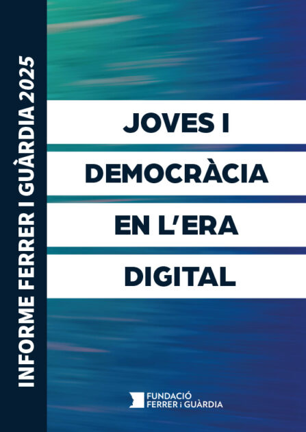 Portada de Informe Ferrer i Guàrdia 2025 en català